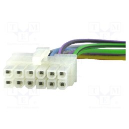 10 pcs : - Connector, with leads, Pioneer, PIN: 12