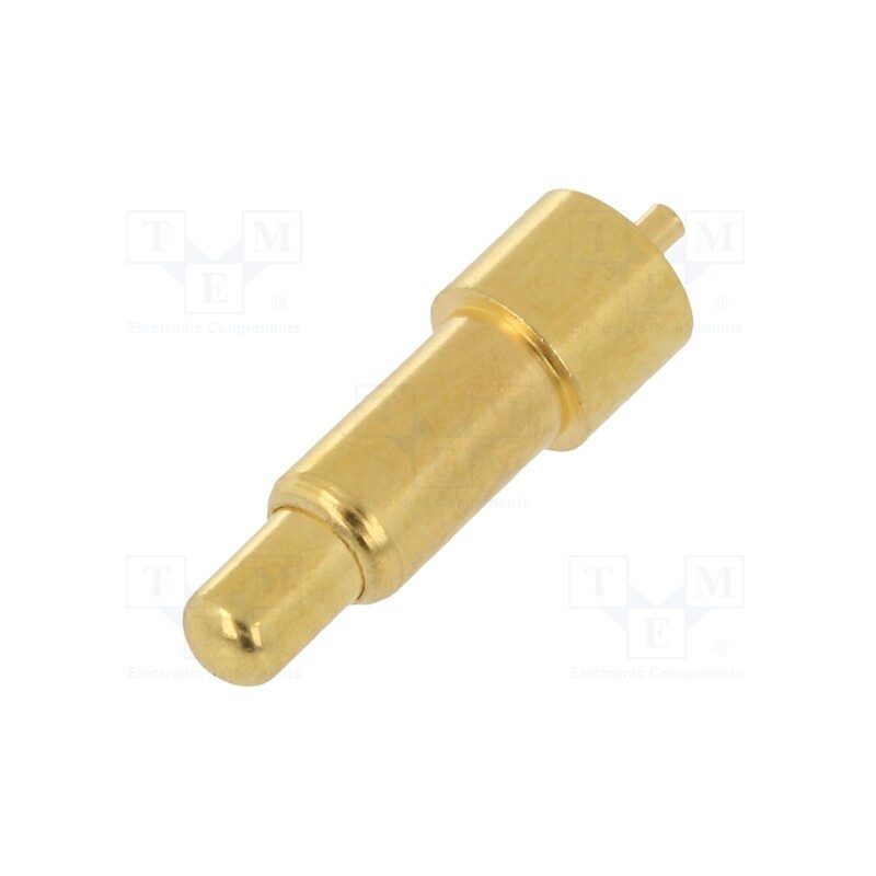 10 pcs : 09403 POGO-PIN 2 MM X 11,3 MM - Connector: pogo pin, Ø: 3.9mm, Hmin: 0.0082m, Hmax: 11.2mm