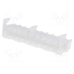 10 pcs : 09-62-6105 - Socket, wire-board, female, 3.96mm, PIN: 10, THT, on PCBs, tinned