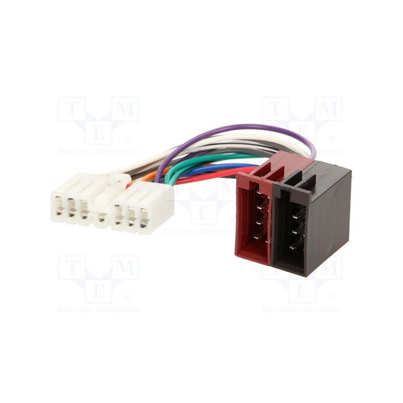 10 pcs : - Connector, radio,ISO, Daewoo, PIN: 13