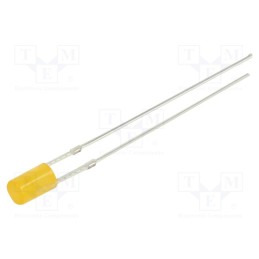 10 pcs : OSO5JA3HE4B - LED, 3mm, orange, 100÷150mcd, 140°, Front: flat, 1.8÷2.6V, -30÷85°C