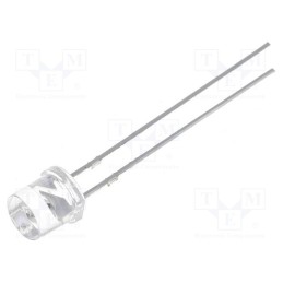 10 pcs : OSHR53E1A-IJ - LED, 5mm, red, 330÷750mcd, 140°, Front: flat, 1.8÷2.4V, No.of term: 2