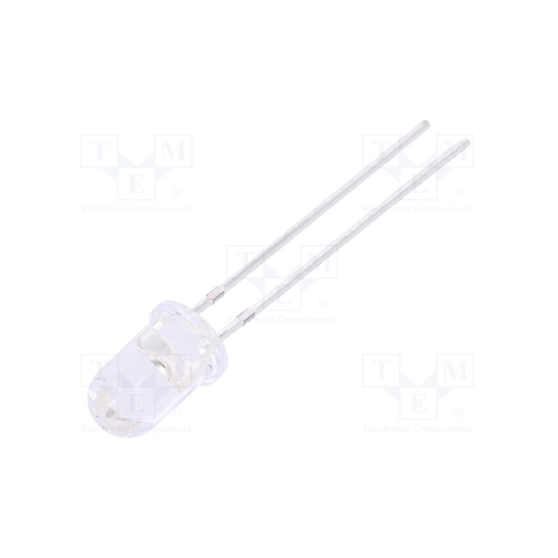 10 pcs : FYL-5013SUGC1C - LED, 5mm, yellow green, 1500÷2500mcd, 15°, Front: convex, 1.8÷2.5V
