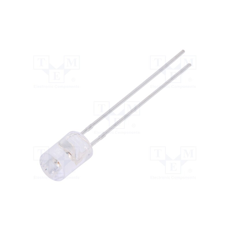 10 pcs : LL-503VC2Q-4C - LED, 5mm, red, 270÷460mcd, 110°, Front: flat, 1.6÷2.4V, No.of term: 2