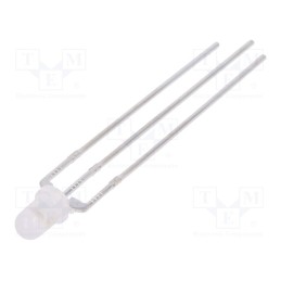 10 pcs : LL-309VGM2E-C-1B - LED, 3mm, red/yellow-green, 60°, Front: convex, 1.6÷2.4/1.6÷2.4V