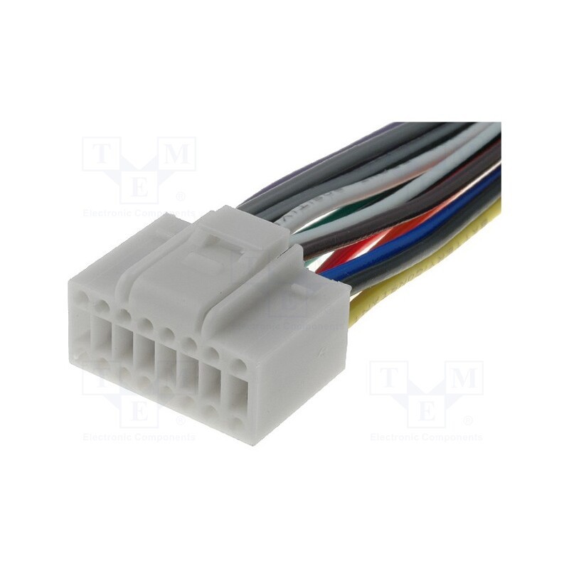 10 pcs : - Connector, with leads, Pioneer, PIN: 16