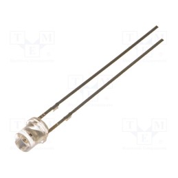 10 pcs : OSY5RU34E1A - LED, 3mm, yellow, 220÷330mcd, 140°, Front: flat, 1.8÷2.6V