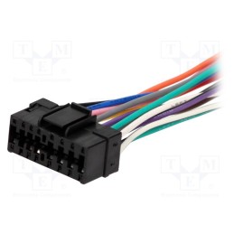 10 pcs : - Connector, with leads, Sony, PIN: 16