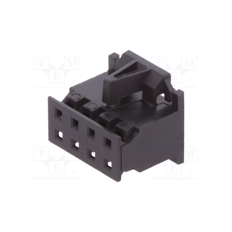10 pcs : 10073599-008LF - Plug, wire-board, female, Minitek, 2mm, PIN: 8, w/o contacts, FCI