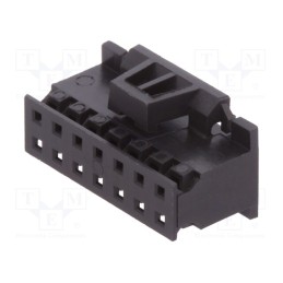 10 pcs : 10073599-014LF - Plug, wire-board, female, Minitek, 2mm, PIN: 14, w/o contacts, FCI