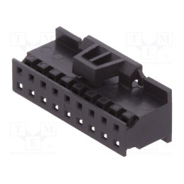 10 pcs : 10073599-018LF - Plug, wire-board, female, Minitek, 2mm, PIN: 18, w/o contacts, FCI