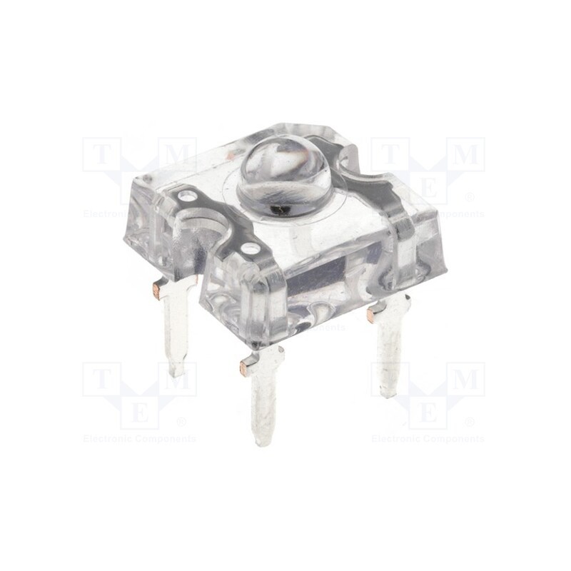 10 pcs : OSYL7161D - LED Super Flux, 7.62x7.62mm, yellow, 1120÷2500mcd, 60°, 20mA