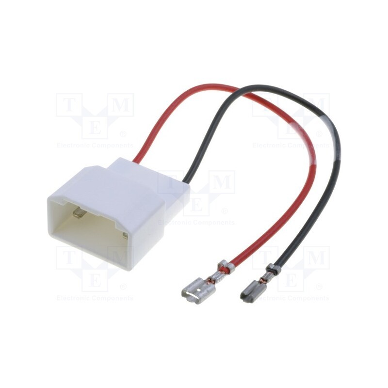 10 pcs : - Loudspeaker connector adapter, Ford
