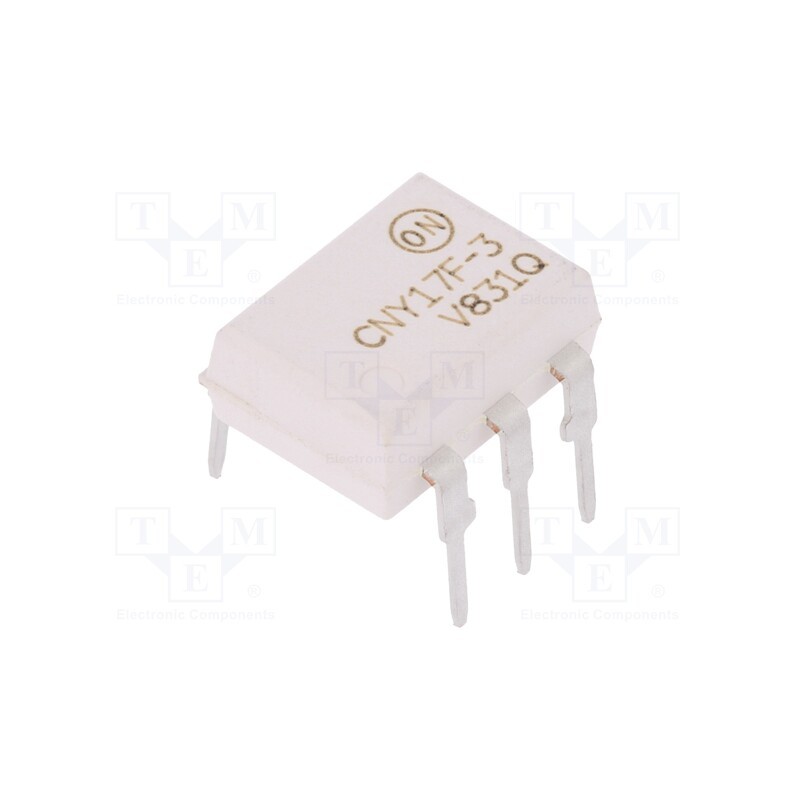 10 pcs : CNY17F3VM - Optocoupler, THT, Ch: 1, OUT: transistor, Uinsul: 4.17kV, Uce: 100V