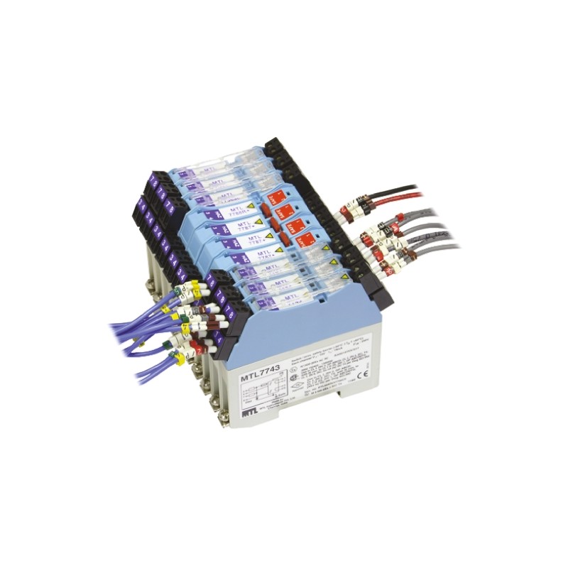 1 pcs - Eaton 2 Channel Zener Barrier, Intrinsic Safety Barrier, Digital Input, ATEX