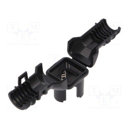 10 pcs : 1011-231-0305 - Accessories: cable holder, DT, female, PIN: 3, DT06-3S, straight