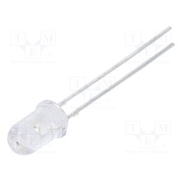 20 pcs : C503B-GCN-CY0C0792 - LED, 5mm, green, 5860÷32900mcd, 30°, Front: convex, 3.2÷4V, 120mW