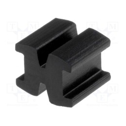 50 pcs : SQLEDS2-4-26 -AS - Spacer sleeve, LED, 6.4mm, polyamide