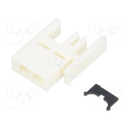10 pcs : 10120045-K02LF - Plug, Connector: wire-wire/PCB, Rotaconnect, PIN: 2, hermaphrodite