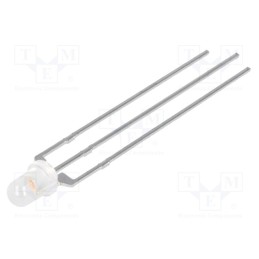 10 pcs : LL-309YGM2E-2Y-2A - LED, 3mm, yellow/green, 60°, Front: convex, 1.6÷2.6/1.6÷2.6V