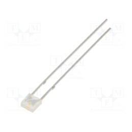 10 pcs : OSM5YK77A2B - LED, rectangular, 3.5x3.5x1.3mm, white warm, 330÷500mcd, 100°