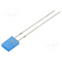 10 pcs : OSB5YU71A4B - LED, rectangular, 6.95x4.8x4.95mm, blue, 150÷220mcd, 100°, 20mA