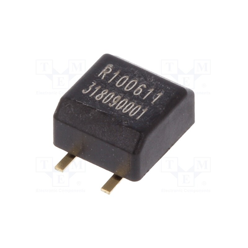 10 pcs : RBS100611T - Sensor: tilt, ±45°, -25÷85°C, OUT: SPST-NC, 5÷12VDC, vertical