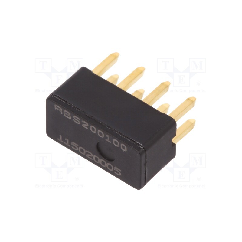 10 pcs : RBS200100 - Sensor: tilt, ±20°, -25÷85°C, OUT: SPST-NC, 5VDC, vertical