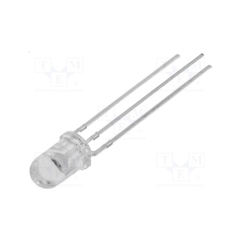 10 pcs : OSRGHC5B31A - LED, 5mm, red/yellow-green, 30°, Front: convex, 1.8÷2.6/1.8÷2.6V