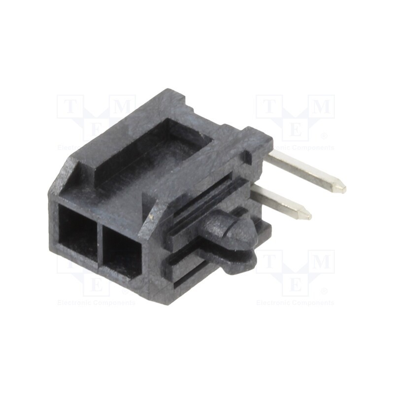20 pcs : 10127720-021GLF - Socket, wire-board, male, Minitek® Pwr 3.0, 3mm, PIN: 2, THT, 5A