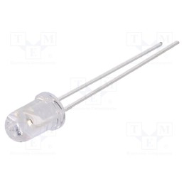 10 pcs : LL-503VC2Z-V1-4IF - LED, 5mm, red, 1000÷1600mcd, 60°, Front: convex, 1.6÷2.5V