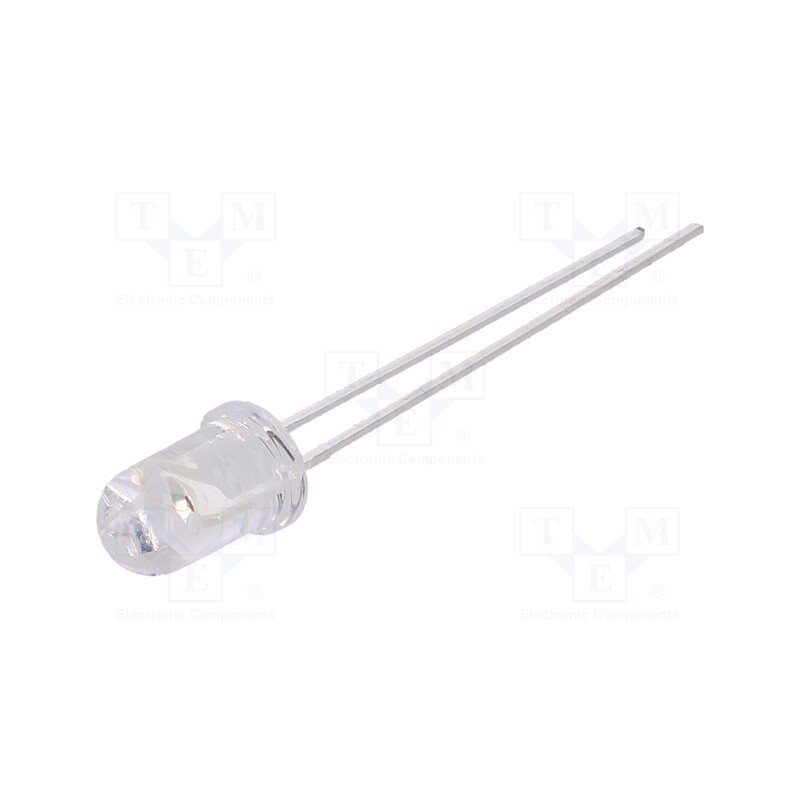 10 pcs : LL-503VC2Z-V1-4IF - LED, 5mm, red, 1000÷1600mcd, 60°, Front: convex, 1.6÷2.5V