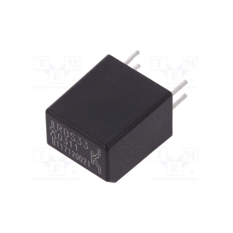 10 pcs : RBS330311 - Sensor: tilt, ±20°, -25÷85°C, OUT: SPST-NO, 3.3÷5VDC, horizontal