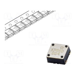 10 pcs : RBS350100T - Sensor: rotation, -25÷85°C, OUT: 0-1/0-0/1-0/1-1, 3.3VDC, vertical