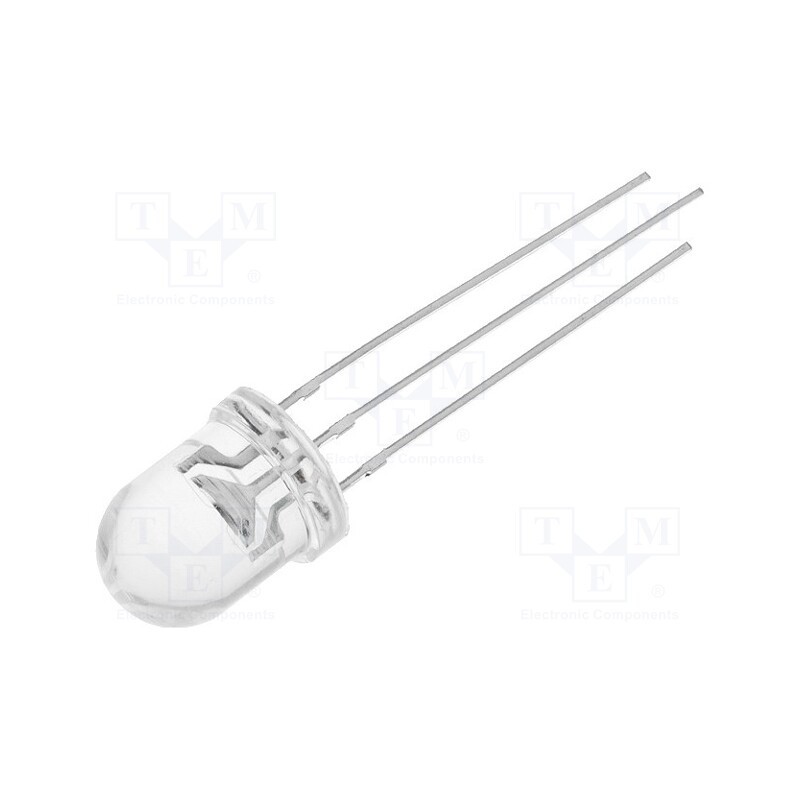 10 pcs : OSRYHC8131A - LED, 8mm, red/yellow, 30°, Front: convex, 1.8÷2.6/1.8÷2.6V, round