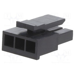 50 pcs : 10136653-03GLF - Plug, wire-board, female, Minitek® Pwr 3.0, 3mm, PIN: 3, -40÷105°C