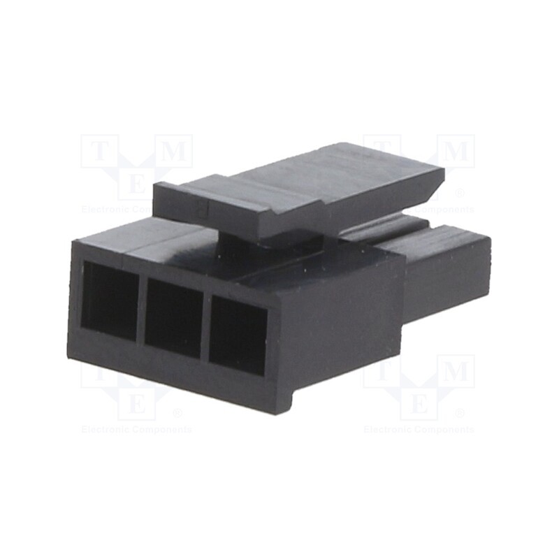50 pcs : 10136653-03GLF - Plug, wire-board, female, Minitek® Pwr 3.0, 3mm, PIN: 3, -40÷105°C