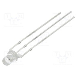 10 pcs : OSRG3131A-C - LED, 3mm, red/yellow-green, 30°, Front: convex, 1.8÷2.4/1.8÷2.4V