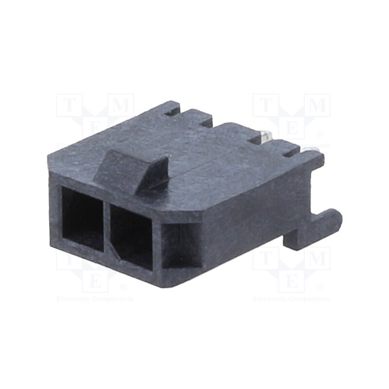 20 pcs : 10136656-0211LF - Plug, wire-board, female, Minitek® Pwr 3.0, 3mm, PIN: 2, -40÷105°C