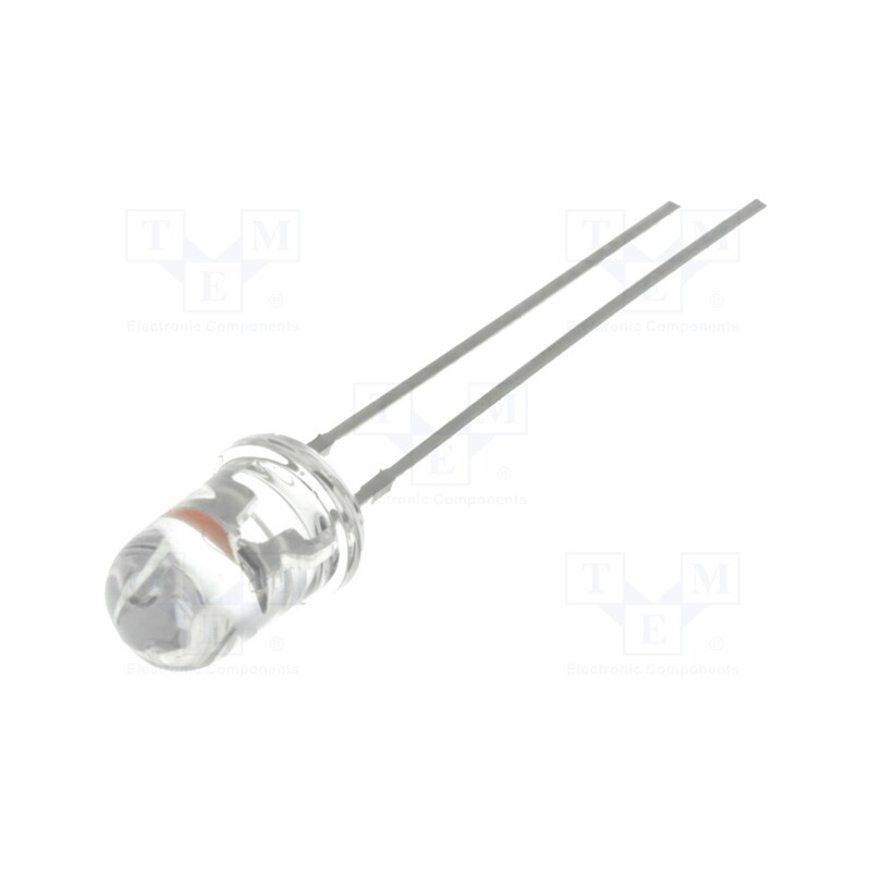 10 pcs : OS5KDK5A31A - LED, 5mm, pink, candle light effect,blinking, 2000÷2500mcd, 30°