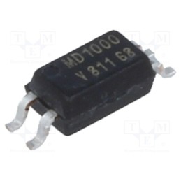 10 pcs : TCMD1000 - Optocoupler, SMD, Ch: 1, OUT: Darlington, Uinsul: 3.75kV, Uce: 35V