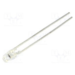 10 pcs : TEPT4400 - Phototransistor, 3mm, λp max: 570nm, 6V, 30°, Lens: transparent