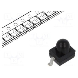 10 pcs : TEMD1020 - PIN photodiode, 1.9mm, Gull wing, SMD, 940nm, 870÷950nm, 30°, black