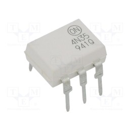 10 pcs : 4N35M - Optocoupler, THT, Ch: 1, OUT: transistor, Uinsul: 7.5kV, Uce: 30V