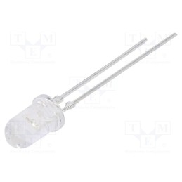 20 pcs : C503B-GCS-CB0C0781 - LED, 5mm, green, 16800÷32900mcd, 30°, Front: convex, 3.2÷4V, 120mW