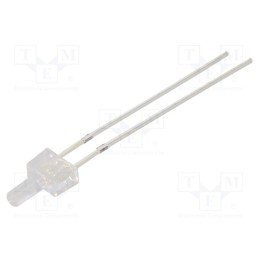10 pcs : OSB5YU7K91B - LED, 2mm, blue, 500÷750mcd, 90°, Front: flat, 2.9÷3.4V, No.of term: 2