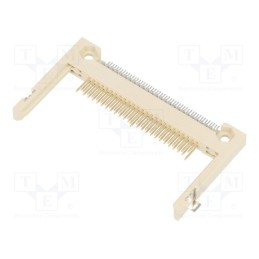 10 pcs : 101D-TAAB-R01 - Connector: for cards, Compact Flash, SMT, gold flash, LCP, 40mΩ