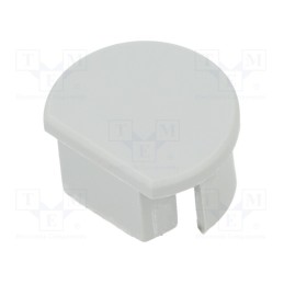 10 pcs : C24203C02 - Cap for LED profiles, grey, OLEK