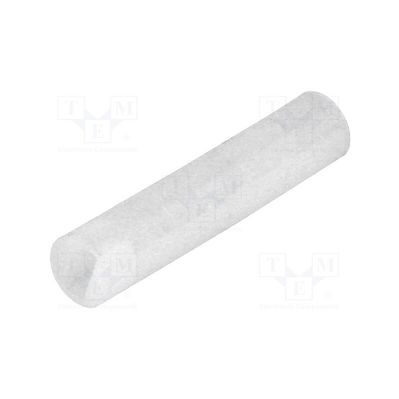 100 pcs : FIX-LEDS-20 - Spacer sleeve, LED, Øout: 4mm, ØLED: 3mm, L: 20mm, natural, UL94V-2