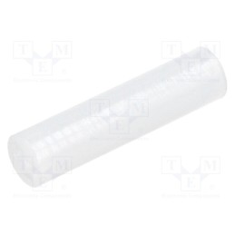 100 pcs : FIX-LED-20 - Spacer sleeve, LED, Øout: 5mm, ØLED: 5mm, L: 20mm, natural, UL94V-2